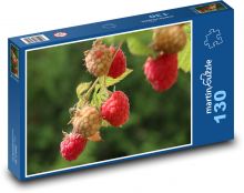 Maliny - leto, ovocie Puzzle 130 dielikov - 28,7 x 20 cm 