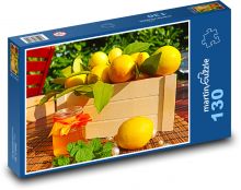 Lemons - fruits, decorations Puzzle 130 pieces - 28.7 x 20 cm 
