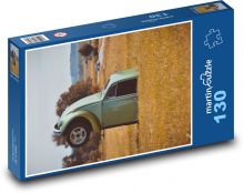 Auto na louce Puzzle 130 dílků - 28,7 x 20 cm