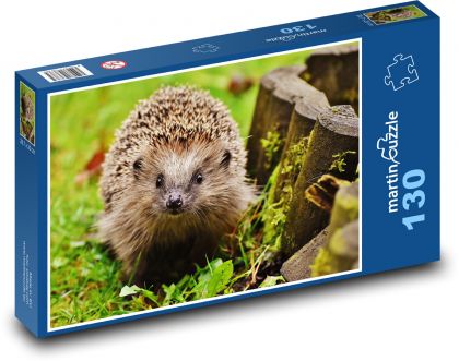 Raven in the snow - Puzzle 130 pieces, size 28.7x20 cm 