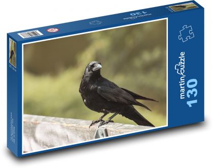 Vrana, vták, zviera - Puzzle 130 dielikov, rozmer 28,7x20 cm 