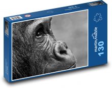 Gorila - opice, zoo Puzzle 130 dielikov - 28,7 x 20 cm 