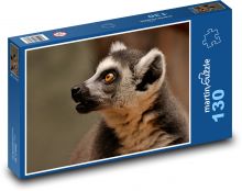 Lemur - Affe, Tier Puzzle 130 Teile - 28,7x20 cm