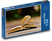 Kniha - stránky knihy, číst Puzzle 130 dílků - 28,7 x 20 cm