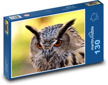 Owl - bird, feathers Puzzle 130 pieces - 28.7 x 20 cm 