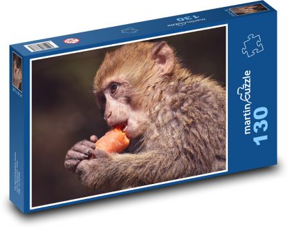Affe - Jungtier, Säugetier - Puzzle - 130 Teile