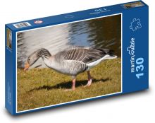 Water bird - wild goose Puzzle 130 pieces - 28.7 x 20 cm