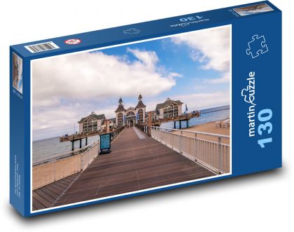 Morze Bałtyckie - wyspa Rugia - Puzzle 130 elementów, rozmiar 28,7x20 cm