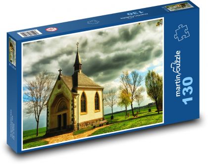 Germany - chapel, church - Puzzle 130 pieces, size 28.7x20 cm 