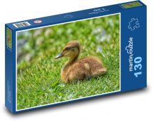 Kaczątko - słodkie zwierzę Puzzle 130 elementów - 28,7x20 cm