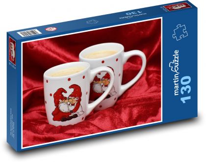 Weihnachten - Trost, Kaffee - Puzzle - 130 Teile