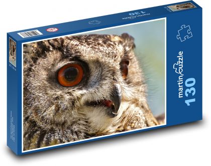 Sova - vták, zviera - Puzzle 130 dielikov, rozmer 28,7x20 cm 