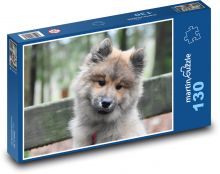 Pes - šteňa, zviera Puzzle 130 dielikov - 28,7 x 20 cm 