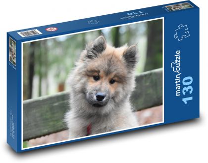 Pes - šteňa, zviera - Puzzle 130 dielikov, rozmer 28,7x20 cm 