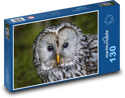 Owl - bird, animal - Puzzle 130 pieces, size 28.7x20 cm 