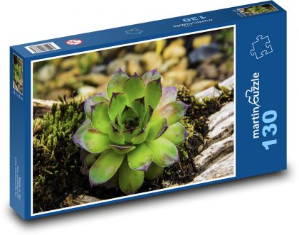 Soczysty - pokrzywa, kwiat - Puzzle 130 elementów, rozmiar 28,7x20 cm