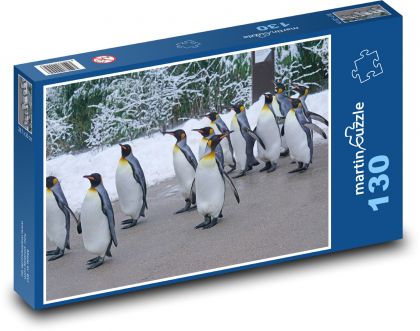 Tučňák - zoo, zvířata - Puzzle 130 dílků, rozměr 28,7x20 cm