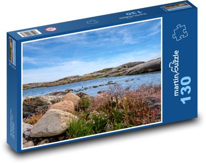 Coast - sea, beach - Puzzle 130 pieces, size 28.7x20 cm 