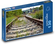 Schienen - Eisenbahn Puzzle 130 Teile - 28,7x20 cm
