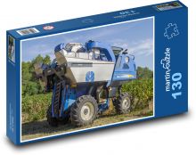 Sklizeň hroznů - vinice, réva Puzzle 130 dílků - 28,7 x 20 cm