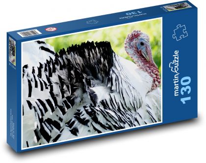 Turkey - bird, animal - Puzzle 130 pieces, size 28.7x20 cm 