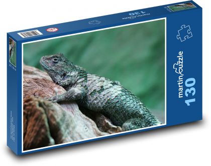 Leguan - Reptil, Tier - Puzzle - 130 Teile