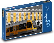Straßenbahn - Bau, Transport Puzzle 130 Teile - 28,7x20 cm