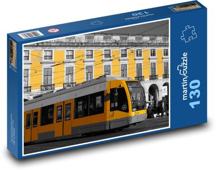 Straßenbahn - Bau, Transport - Puzzle - 130 Teile