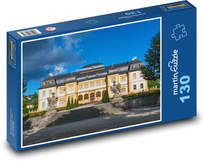 Hrad Veitshöchheim - Německo - Puzzle 130 dílků, rozměr 28,7x20 cm