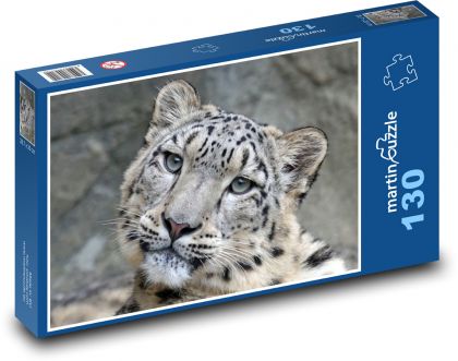 Leopard - Tier, Katze - Puzzle - 130 Teile