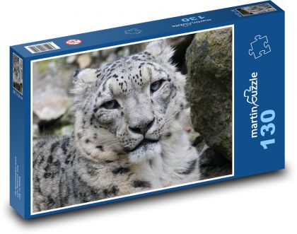 Leopard - divá zver, zviera - Puzzle 130 dielikov, rozmer 28,7x20 cm 
