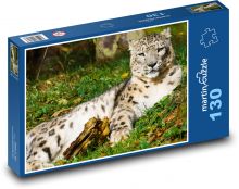 Leopard - zviera, mačka Puzzle 130 dielikov - 28,7 x 20 cm 