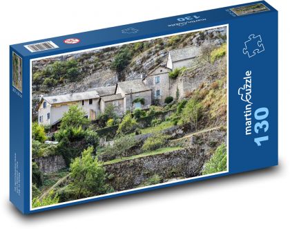 Město - dům, architektura - puzzle 130 dílků