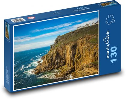 Skala - oceán, more - Puzzle 130 dielikov, rozmer 28,7x20 cm 