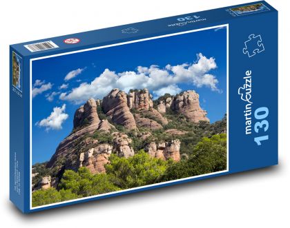 Hory, príroda, krajina - Puzzle 130 dielikov, rozmer 28,7x20 cm 
