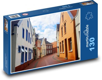 Ostfriesland - historické centrum - Puzzle 130 dielikov, rozmer 28,7x20 cm 