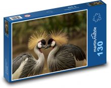 Kran - Vogel, Paar Puzzle 130 Teile - 28,7x20 cm
