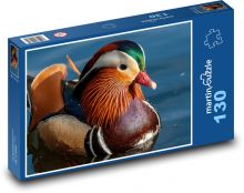 Kačica mandarínska - rieka, jazero Puzzle 130 dielikov - 28,7 x 20 cm 