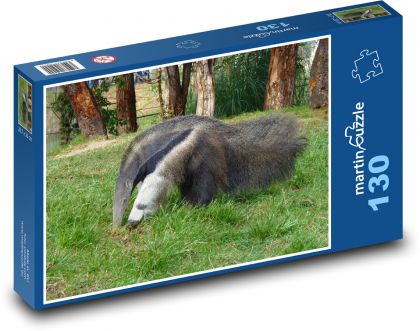 Ameisenbär - Tier, Feld - Puzzle - 130 Teile