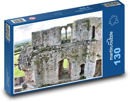 Ruiny - Zamek - Puzzle 130 elementów, rozmiar 28,7x20 cm