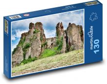 Pevnosť - hrad, príroda Puzzle 130 dielikov - 28,7 x 20 cm 