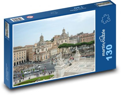 Itálie - Santa Maria Di Loreto  - Puzzle 130 dílků, rozměr 28,7x20 cm