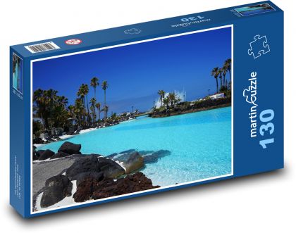 Schwimmbad - Baden, Wasser - Puzzle - 130 Teile