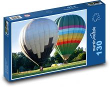 Horkovzdušný balón - jízda, výlet Puzzle 130 - 28,7x20 cm