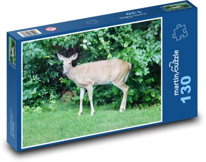Zvíře - srna - Puzzle 130 dílků, rozměr 28,7x20 cm