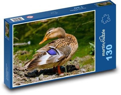 Tier - Ente - Puzzle - 130 Teile