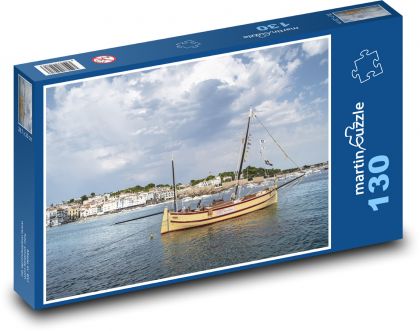 Statek - żeglarstwo, morze - Puzzle 130 elementów, rozmiar 28,7x20 cm