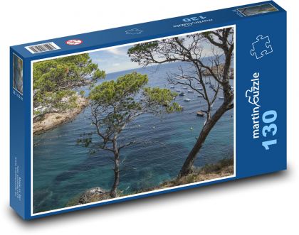 More - borovica, pobrežie - Puzzle 130 dielikov, rozmer 28,7x20 cm 