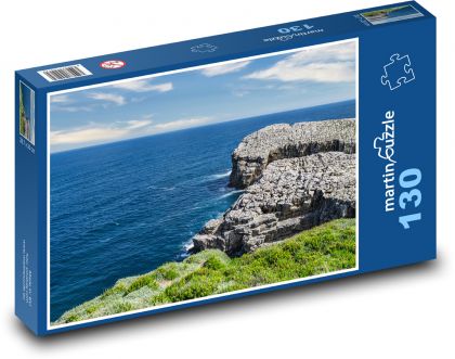 Reef - rocks, sea - Puzzle 130 pieces, size 28.7x20 cm 