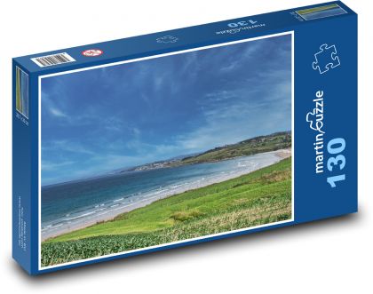 Strand am Meer - Natur, Tourismus - Puzzle - 130 Teile